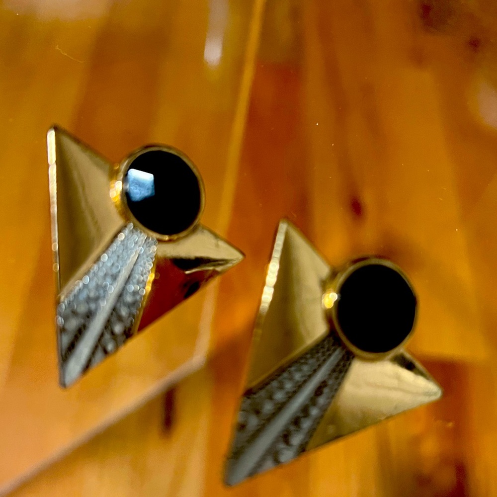 Triangle Drop Earrings